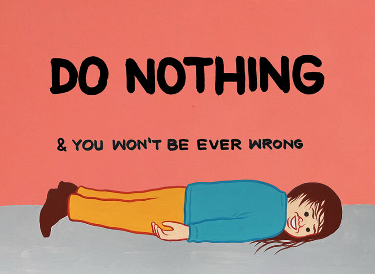 Joan Cornellà - do nothing and you won't be wrong