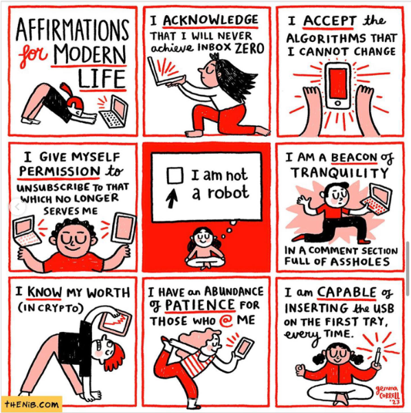 affirmations for modern life